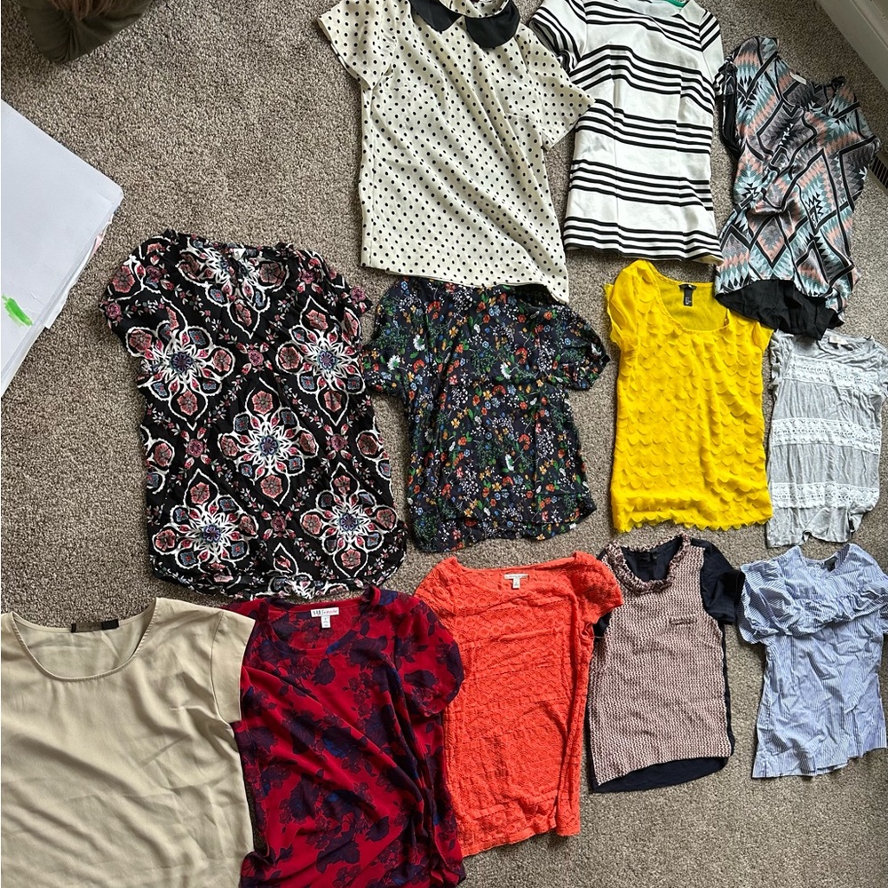 Huge lot women’s small-medium shirts